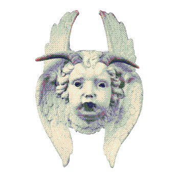Peeking Cherub